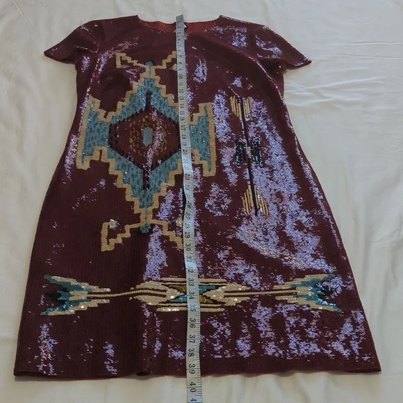 Embellished Cady women's dress size 8. Ralph Lauren Collection - Picture 9 of 14